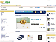 Tablet Screenshot of costzappers.com